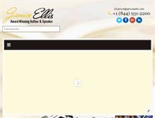 Tablet Screenshot of janicesellis.com